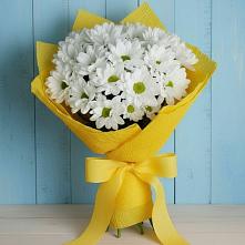 Букет Застенчивые лепестки #REPLACE_PRED# Ахтанизовскую Букет цветов из:  Хризантемы #REPLACE_PRED# Ахтанизовскую