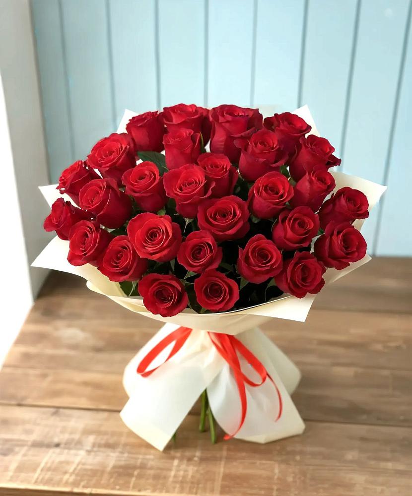Букет 29 Красных роз в Ахтанизовскую