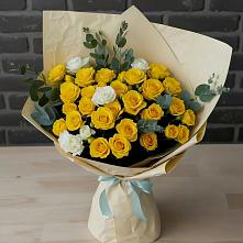 Букет цветов из:  Розы в Ахтанизовскую