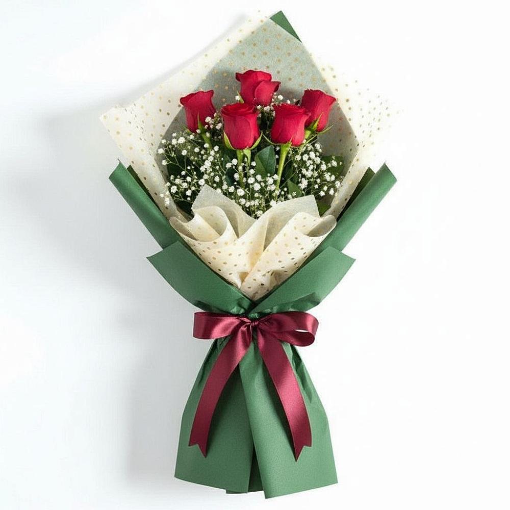 Букет цветов из: Розы в Ахтанизовскую