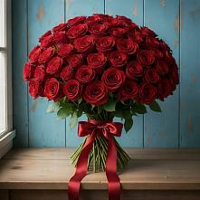Букет Красные розы Блэк Меджик #REPLACE_PRED# Ахтанизовскую