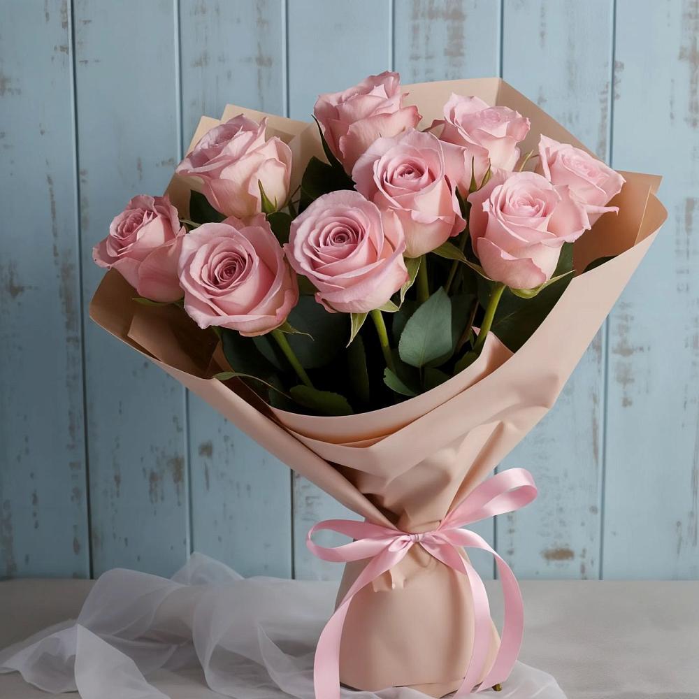 Букет цветов из: Розы в Ахтанизовскую