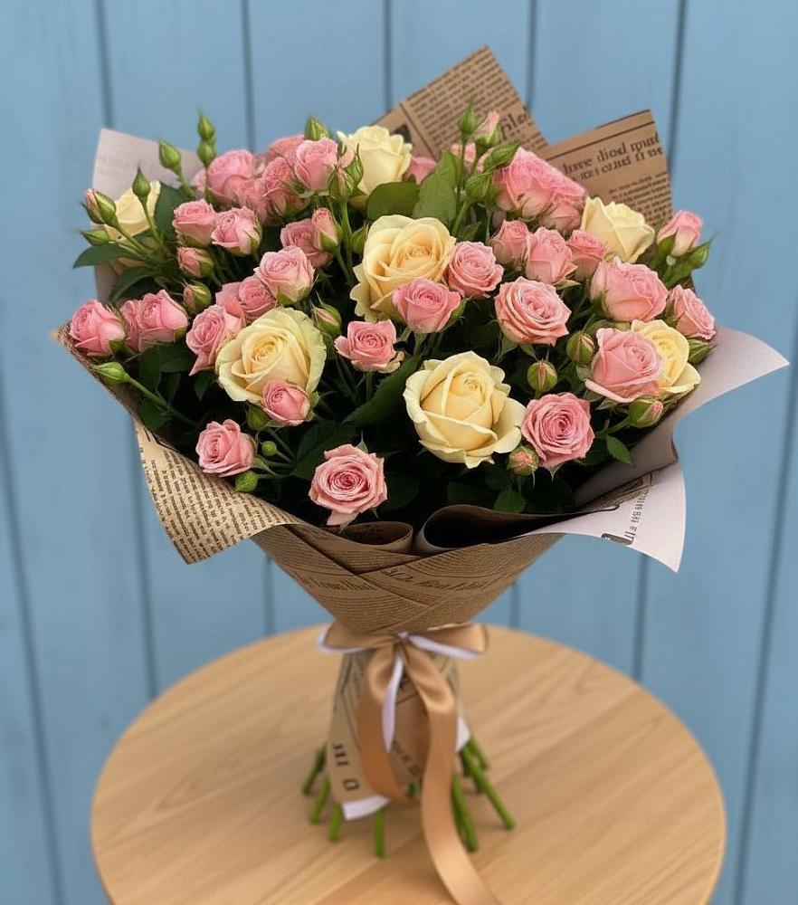 Букет варенье из роз в Ахтанизовскую Букет цветов из: Розы в Ахтанизовскую