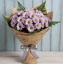 Букет соблазн в Ахтанизовскую Букет цветов из:  Хризантемы в Ахтанизовскую