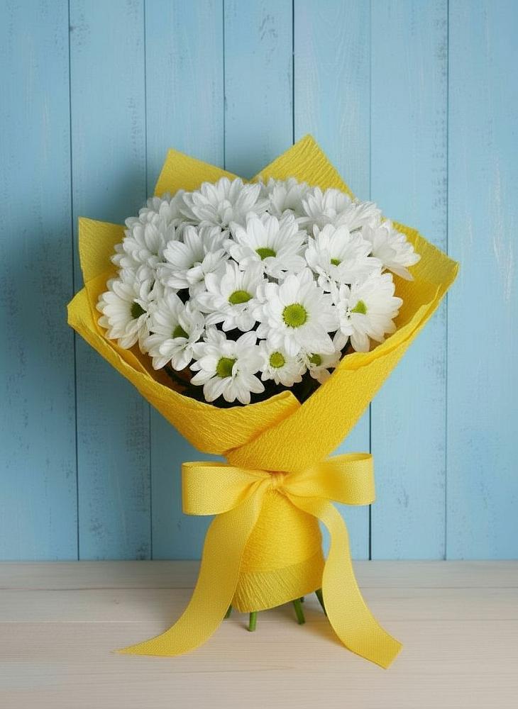 Букет цветов из: Хризантемы в Ахтанизовскую