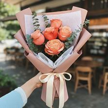 Букет цветов из:  Розы в Ахтанизовскую