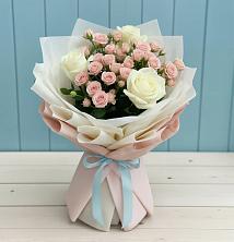 Букет цветов из:  Розы в Ахтанизовскую
