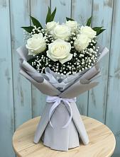 Букет цветов из:  Розы в Ахтанизовскую