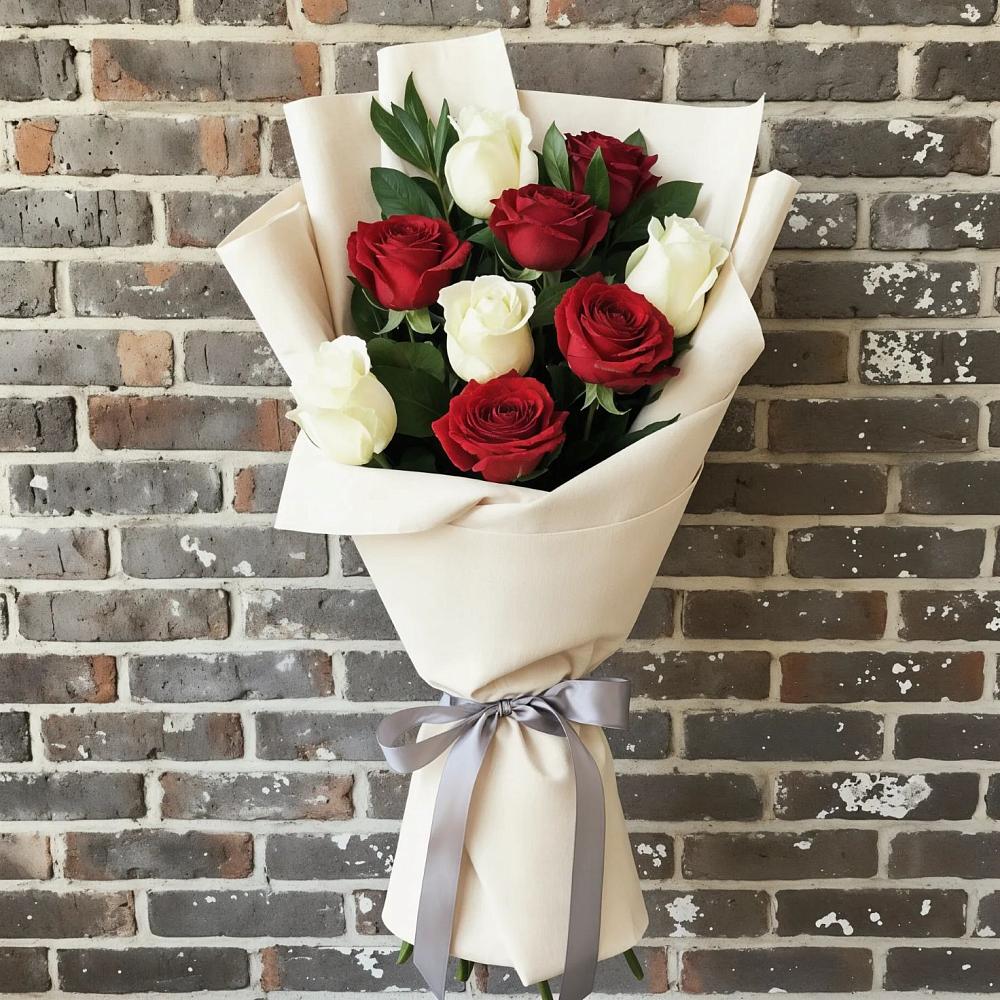 Букет цветов из: Розы в Ахтанизовскую