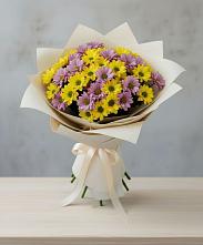 Букет цветов из:  Хризантемы #REPLACE_PRED# Ахтанизовскую