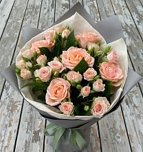 Букет цветов из:  Розы в Ахтанизовскую
