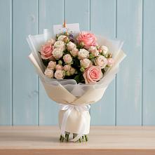 Букет цветов из:  Розы #REPLACE_PRED# Ахтанизовскую