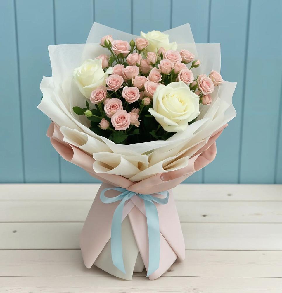 Букет цветов из: Розы в Ахтанизовскую